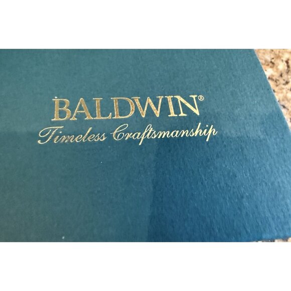 Baldwin Brass & Gold Vintage Gramophone W/Intricate 3D Design - Picture 12 of 13